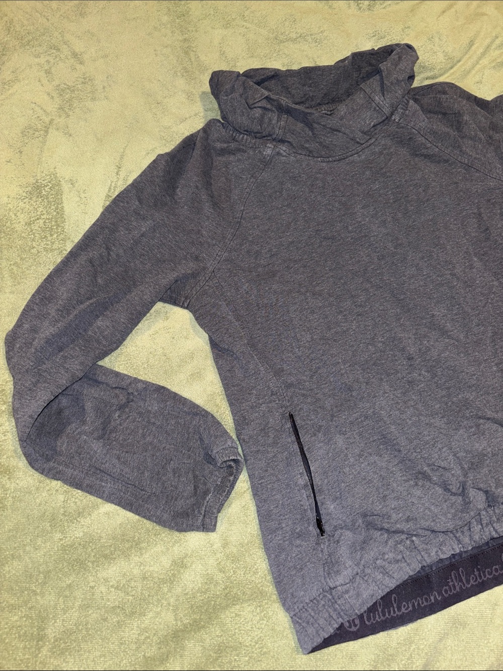 lululemon grey cowl neck Sweater Pullover - Casual Lightweight